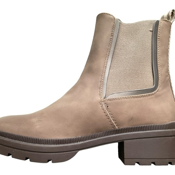 Rocket Dog Iggie Taupe Chelsie Boots Size 7.5 - Picture 9 of 11